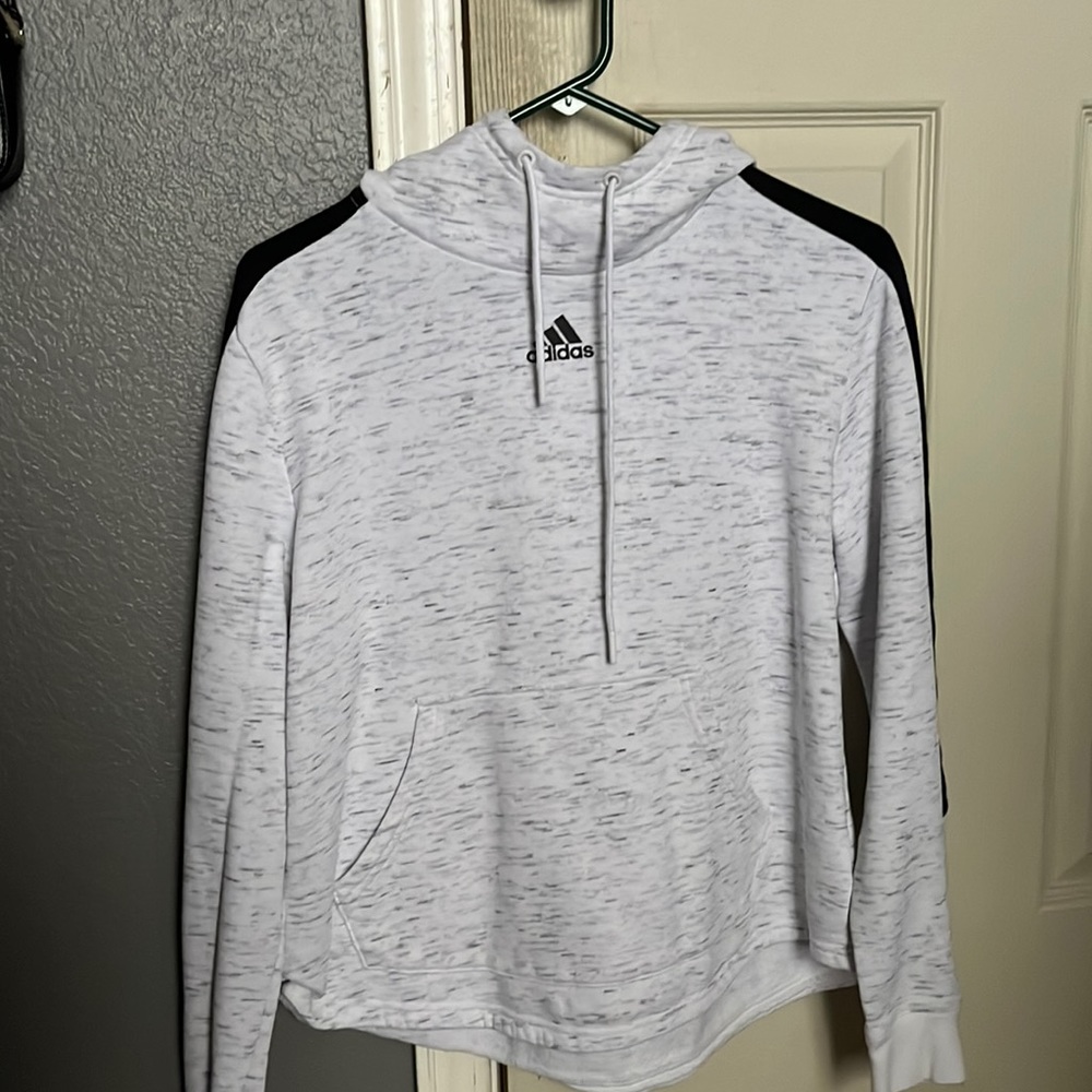 Cropped Adidas hoodie